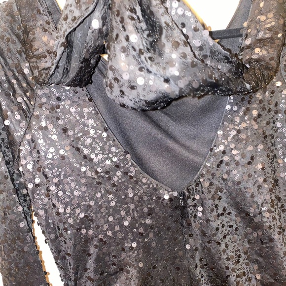 Black bridesmaid/formal event dress - Picture 6 of 8